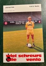 Spelerskaart Jos Rutten FC VVV 1989-1990, Verzamelen, Ophalen of Verzenden, Zo goed als nieuw, Spelerskaart