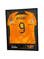 Wout Weghorst Matchworn & Gesigneerd Nederland thuis shirt, Verzamelen, Sportartikelen en Voetbal, Shirt, Overige binnenlandse clubs