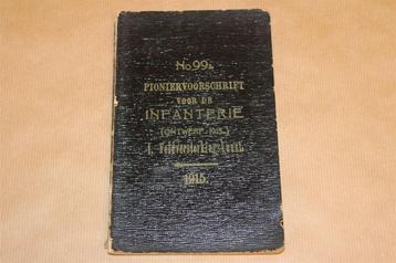 Pioniervoorschrift voor infanterie beschikbaar voor biedingen