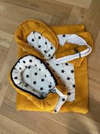 Unieke set baby boxkleed, omslagdoek en babynestje, Ophalen, Zo goed als nieuw, Kleed of Kussen