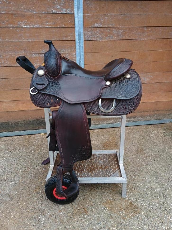 Western zadel RW Bowman Sheridan Reiner, Dieren en Toebehoren, Paarden en Pony's | Zadels, Gebruikt, Western, Ophalen