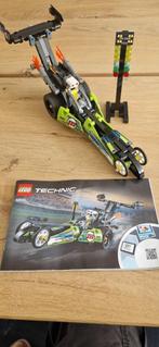 LEGO Technic 42103 – Dragracer, Ophalen of Verzenden, Gebruikt, Complete set, Lego