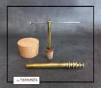 Antieke messing apotheker kurkborenset ca. 1940 / 1960, Antiek en Kunst, Antiek | Gereedschap en Instrumenten, Ophalen of Verzenden