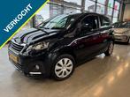 Peugeot 108 VERKOCHT!! 1.0 e-VTi BLUE LION + AIRCO 5-DRS., Stof, Gebruikt, 4 stoelen, Zwart