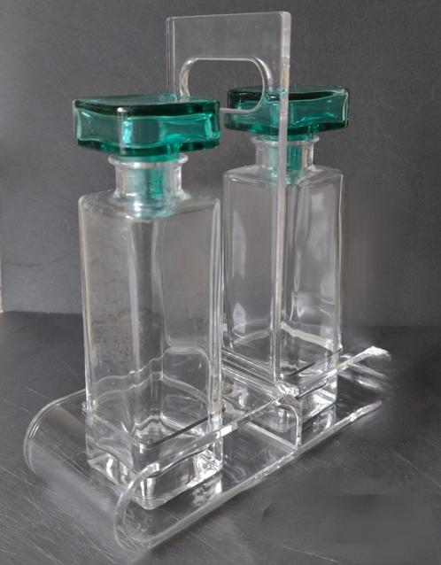 Luigi Bormioli oil and vinegar set,, Antiek en Kunst, Kunst | Designobjecten, Ophalen of Verzenden