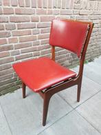Prachtige stoel Louis van Teeffelen, Huis en Inrichting, Stoelen, Ophalen, Gebruikt, Rood, Eén