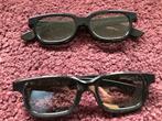 Twee zwarte zonnebrillen., Overige merken, Zonnebril, Zwart, Ophalen of Verzenden