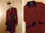 Vintage jaren ’80 jurk double breasted maat 46 | 439, Kleding | Dames, Jurken, Knielengte, Vintage, Bruin, Zo goed als nieuw