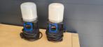 2 handige lampen met verlengsnoer, Ophalen, Gebruikt