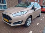 Ford Fiësta 1.0 Ecoboost 100pk 5dr 2017 Bruin, Auto's, Voorwielaandrijving, USB, Stof, Zwart