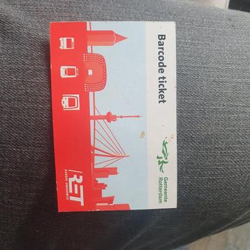RET ticket voor vrij reizen beschikbaar voor biedingen