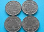 Duitsland 4 x 1 Reichsmark 1934 en 1935, Verzenden, Duitsland, Setje