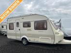 AVENTO 445 VOORTENT, VAST BED, VLOERVERWARMING 7995,, Caravans en Kamperen, Caravans, Standaardzit, Avento, Bedrijf, Vast bed