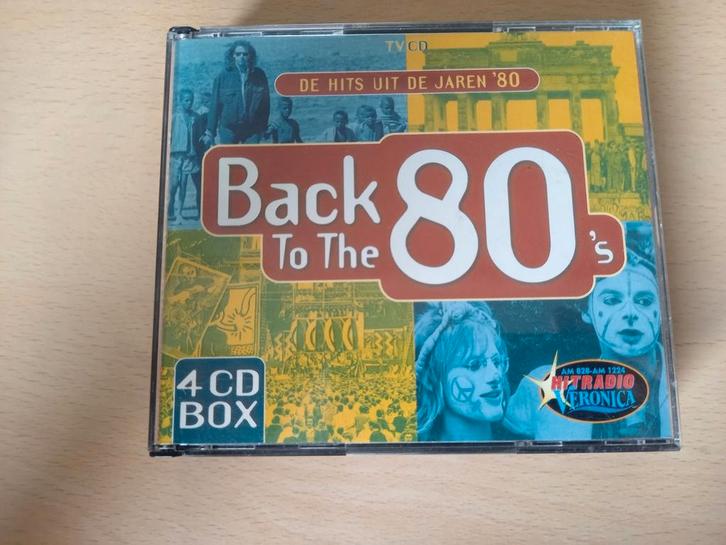 Back To The 80's 4cd box Hitradio Veronica., Cd's en Dvd's, Cd's | Verzamelalbums, Zo goed als nieuw, Pop, Ophalen of Verzenden