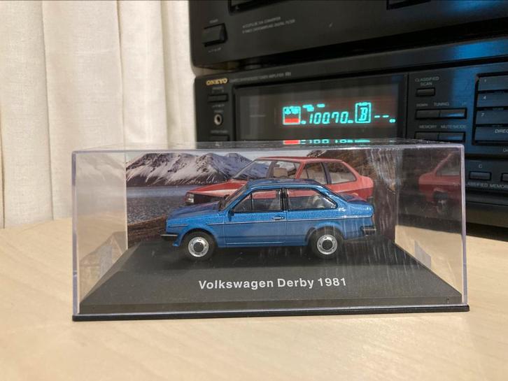 Volkswagen Derby 1981, Hobby en Vrije tijd, Modelauto's | 1:43, Zo goed als nieuw, Auto, Overige merken, Ophalen