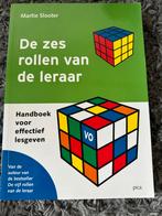 De zes rollen van de leraar - Martie Slooter, Ophalen of Verzenden, Zo goed als nieuw, Niet van toepassing