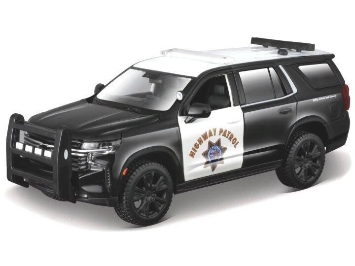 Chevrolet Tahoe Police 2021 Schaal 1:24, Hobby en Vrije tijd, Modelauto's | 1:24, Nieuw, Auto, Maisto, Ophalen of Verzenden