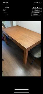 Teakhouten tafel, Ophalen, Gebruikt, 50 tot 100 cm, 150 tot 200 cm