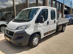 Fiat Ducato 2.3 131Pk L4 DC 7-pers. Dubbelcabine Airco Trekh, Voorwielaandrijving, Stof, Gebruikt, Origineel Nederlands