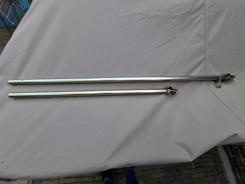 Gegalvaniseerde veranda stang 25 mm 170 -260 cm, Caravans en Kamperen, Tentaccessoires, Gebruikt, Ophalen
