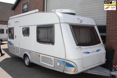 Tec 490K1 Garantie, Airco, Enkele Bedden, Fietsen drager, Mo, Caravans en Kamperen, Caravans, Bedrijf, 1000 - 1250 kg, T.E.C.
