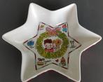 Blond kerst schaal oliebollenschaal, Huis en Inrichting, Keuken | Servies, Blond Amsterdam, Nieuw, Ophalen of Verzenden, Schaal of Schalen