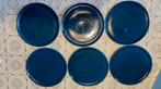 6 keramiek bordjes 18 cm, Ophalen of Verzenden, Gebruikt, Bord