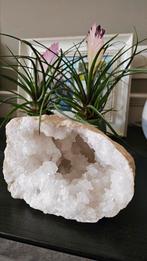 Bergkristal geode (helft), Ophalen of Verzenden