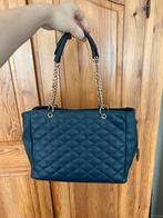 Blauwe dames handtas, Ophalen of Verzenden, Gebruikt, Blauw, Handtas
