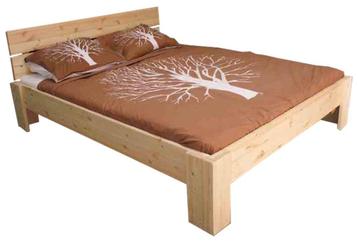 NIEUW 100% houten bed, sfeermaker in ELKE gewenste maat! beschikbaar voor biedingen