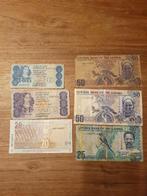 Bankbiljetten uit Afrika, 3x Zuid Afrika 3x Gambia, Postzegels en Munten, Bankbiljetten | Afrika, Ophalen of Verzenden, Zuid-Afrika