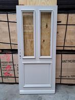 hardhouten voordeur 92,5x211,5 cm, dubbelglas, buitendeur, Ophalen, Gebruikt, 200 cm of meer, Minder dan 100 cm