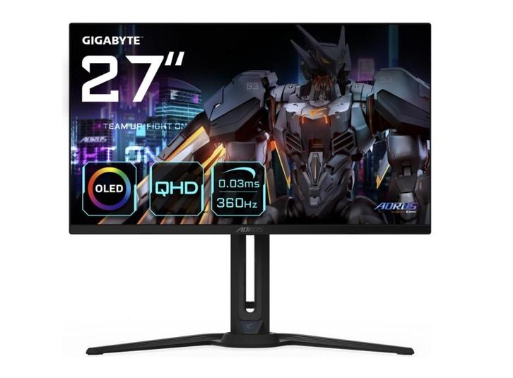 OLED Monitor Gigabyte AORUS 360hz, Computers en Software, Monitoren, Zo goed als nieuw, 201 Hz of meer, DisplayPort, HDMI, Gaming