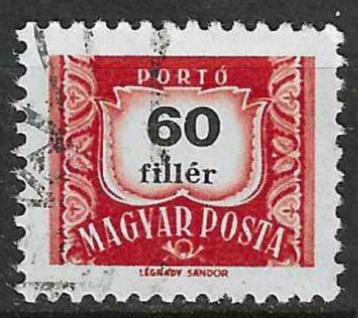 Hongarije 1958/1969 - Yvert 229BTX - Taxzegel (ST) beschikbaar voor biedingen
