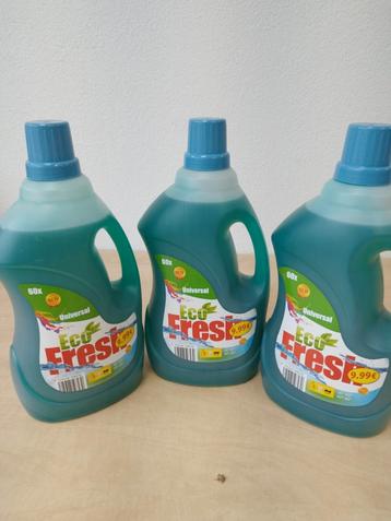 Eco Fresh Universal Wasgel 3x3L beschikbaar voor biedingen