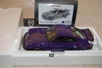 SALE !! 1:12 PORSCHE 911 930 TURBO lilac Minichamps WRH beschikbaar voor biedingen