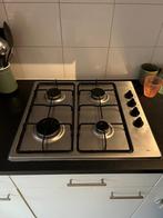 4-pits gasfornuis inbouw Etna, Witgoed en Apparatuur, Kookplaten, Ophalen, Gebruikt, 4 kookzones, Inbouw