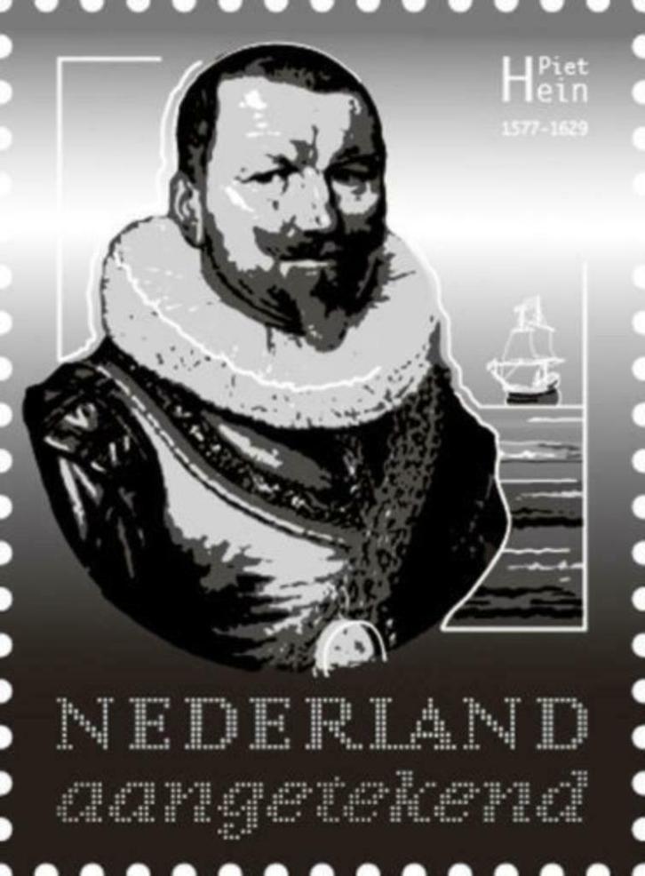 2011 Zilveren zegel Piet Hein 2878 postfris, Postzegels en Munten, Postzegels | Nederland, Postfris, Na 1940, Verzenden