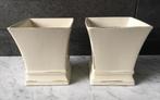 vintage keramische unieke bloempotten 17,7cm kamerplanten, Tuin en Terras, Bloempotten, Binnen, Ophalen of Verzenden, Zo goed als nieuw