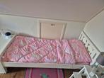 Peuterbed Ikea + matras + zijsteun, 70 tot 85 cm, Zo goed als nieuw, Matras, 140 tot 160 cm