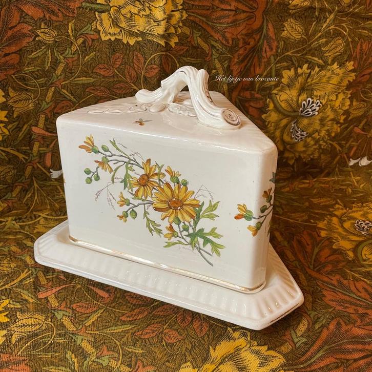 Engels antieke Victoriaanse punt kaasstolp, Antiek en Kunst, Curiosa en Brocante, Verzenden