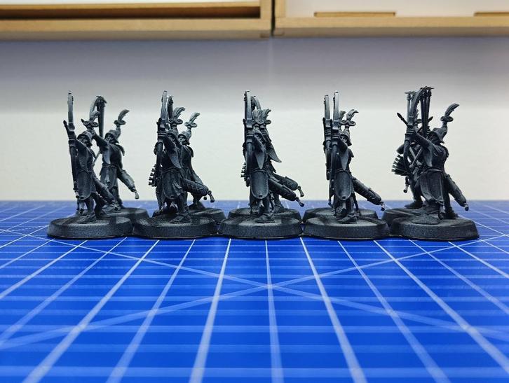 Warhammer Age of Sigmar Vanari Auralan Sentinels Set 6, Hobby en Vrije tijd, Wargaming, Gebruikt, Warhammer, Figuurtje(s), Geverfd