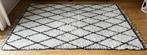 HK Living vloerkleed berber ruit, Huis en Inrichting, Ophalen, Gebruikt, Zwart, 150 tot 200 cm