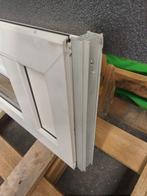 Kunststof Vast kozijn  b95 x h40,5 cm Crème wit -2277-