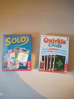 solo,qwirkle, skipbo junior, Hobby en Vrije tijd, Gezelschapsspellen | Kaartspellen, Ophalen, Nieuw