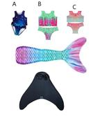 zeemeerminstaart + monovin kopen? Met gratis bikini  sale ze, Ophalen of Verzenden, Nieuw, Meisje, Overig