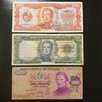 Bankbiljetten Uruguay 1600 pesos set, Setje, Ophalen of Verzenden, Zuid-Amerika