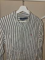 Ralph Lauren Linnen Blouse - Maat M, Kleding | Heren, Overhemden, Ralph Lauren, Zo goed als nieuw, Grijs, Halswijdte 39/40 (M)