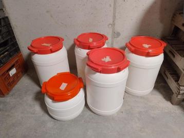 5 Fermentatie vaten van curtec beschikbaar voor biedingen