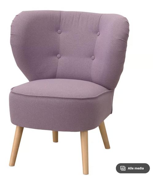 2 Ikea kuipstoeltjes, Gubbo grijs, Huis en Inrichting, Fauteuils, Zo goed als nieuw, Stof, 50 tot 75 cm, Minder dan 75 cm, Ophalen